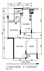 Blk 251 Tampines Street 21 (Tampines), HDB 3 Rooms #592359771